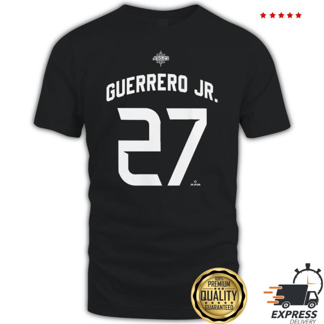 #27 Vladimir Guerrero Jr. American League 2023 Mlb All-Star Game Name & Number shirt