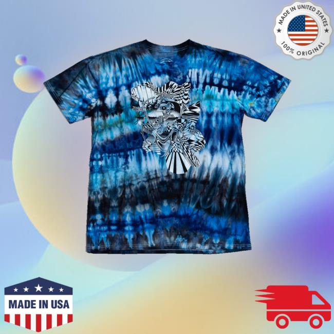 "Crying Eye" Blue Trapis – Oliver Vernon & Rick Griffin Shirt